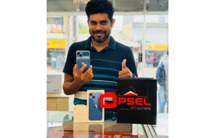 Happy Customer with iPhone 13 – Trusted Choice at OPSEL